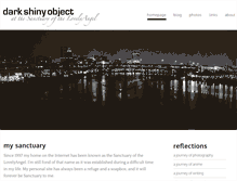 Tablet Screenshot of darkshinyobject.com